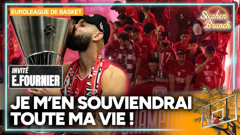 Evan Fournier analyse sa saison avec l’Olympiakos en Euroleague de Basket