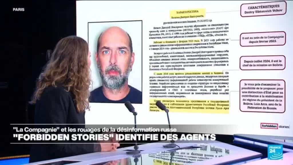 Désinformation : Forbidden Stories révèle 60 agents d’influence russes identifiés.