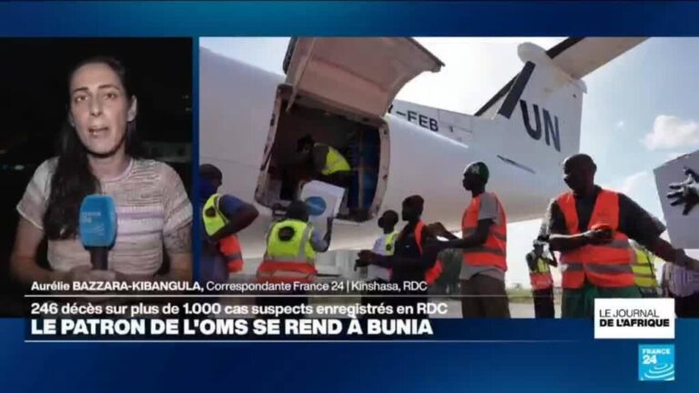 Ebola en RD Congo : le directeur de l’OMS se rend à Bunia, épicentre de l’épidémie.