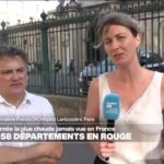 Canicule en France : hausse des admissions aux services d&rsquo;urgence en raison de la chaleur.