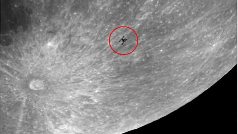 La station spatiale Tiangong de la Chine traverse la Lune dans une vidéo amateur.