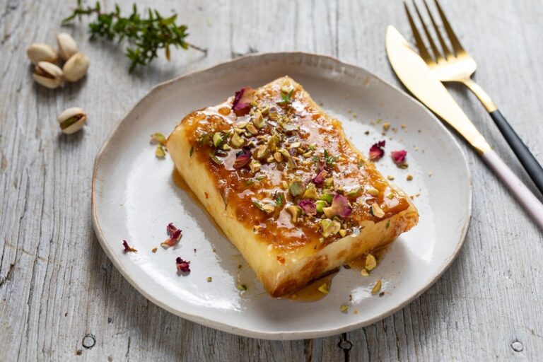 Feuilleté apéritif grec à la feta, miel et sésame : une recette croustillante à découvrir