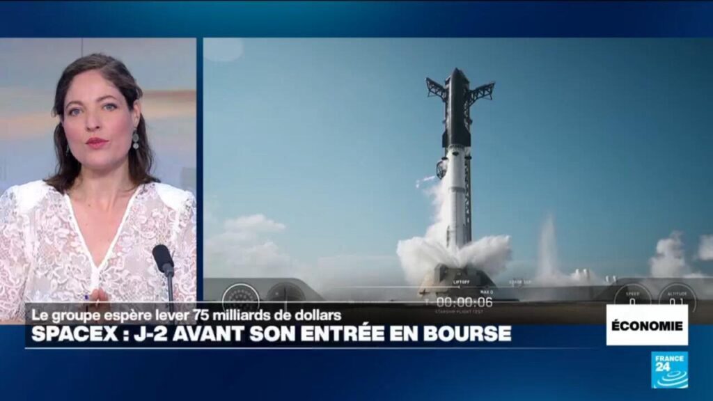 SpaceX finalise les préparatifs pour son introduction en Bourse dans un contexte économique incertain.