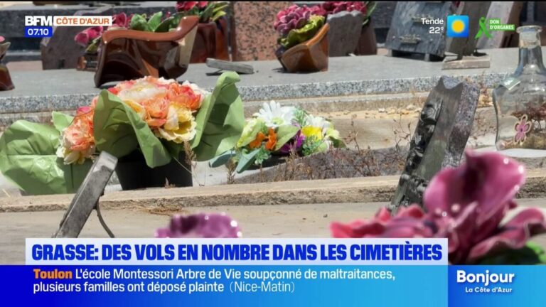 Grasse : Augmentation des vols signalés dans les cimetières locaux.