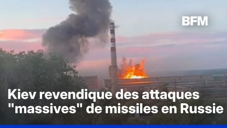 Kiev signale des attaques massives de missiles russes sur son territoire.