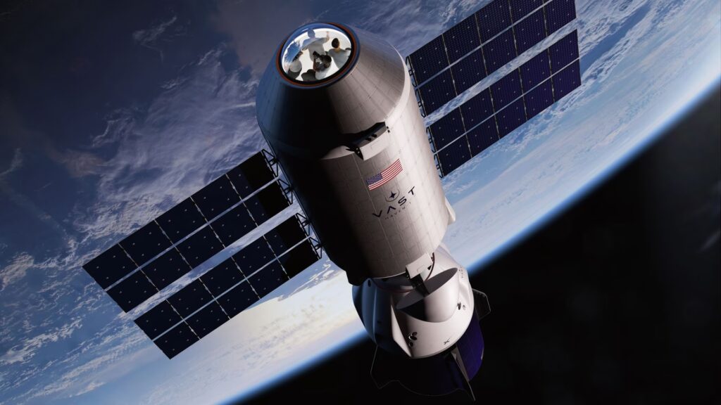 Thomas Pesquet et Arnaud Prost annoncent les ambitions spatiales de la France.