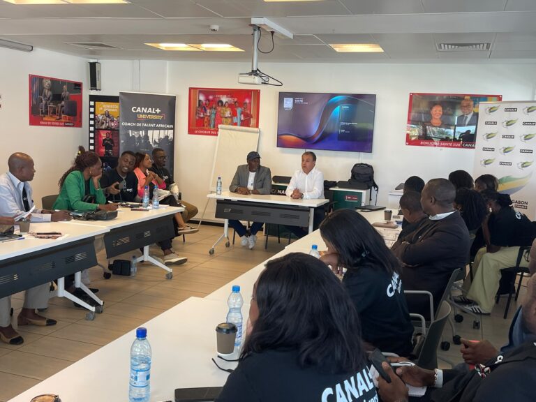CANAL+ University organise une masterclass de Lilian Gatounes à Libreville.