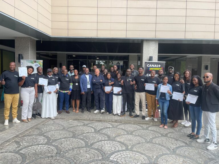 Clap de fin pour la masterclass de Lilian Gatounes à CANAL+ University à Libreville