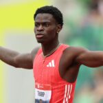 Ja’Kobe Tharp établit un nouveau record du monde au 110m haies en athlétisme