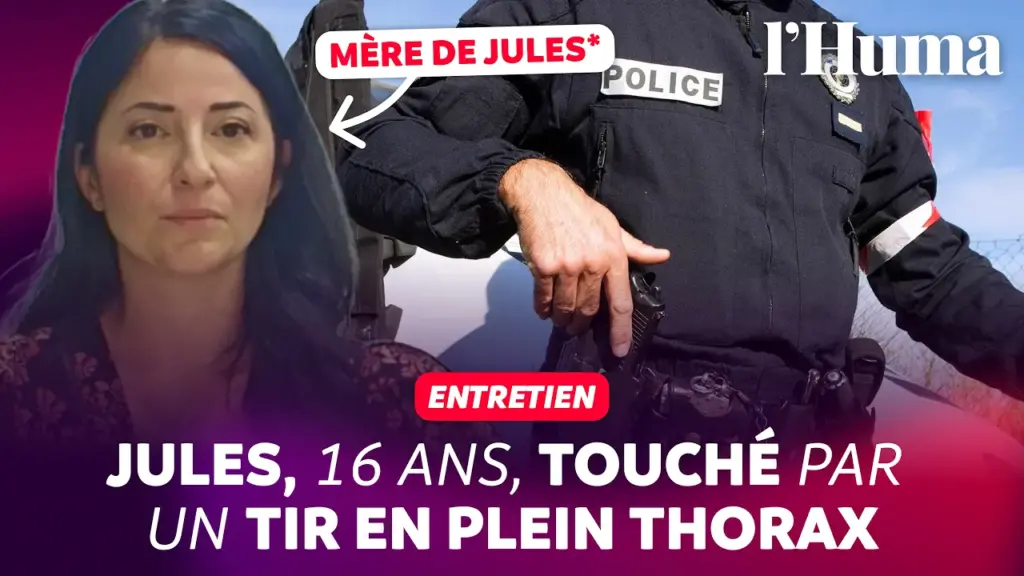 Un adolescent de 16 ans touché par un tir policier en plein thorax : les parents témoignent.