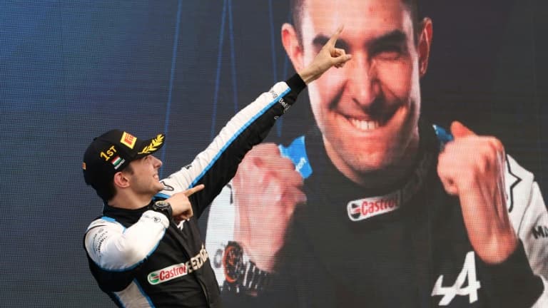 Esteban Ocon termine en cinquième position lors du Grand Prix de Formule 1 en Italie.