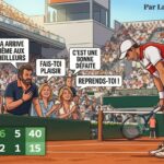 Guide de survie en milieu tennistique : stratégies pour les joueurs en compétition.