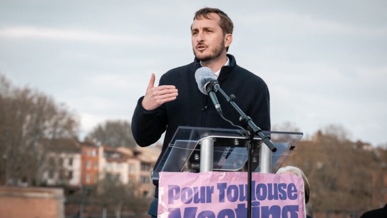 François Piquemal, candidat insoumis, défend Gaza et le logement à Toulouse