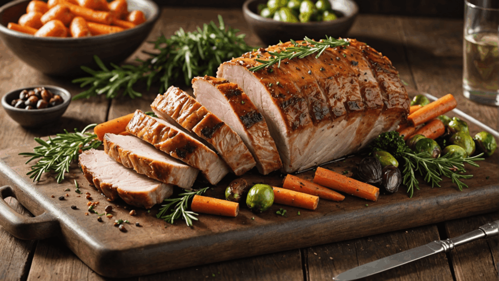 Rôti de porc au four : méthode pour une cuisson optimale en 1h30.
