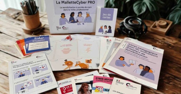 La MalletteCyber Pro : un kit de sensibilisation gratuit pour les petites entreprises en France.