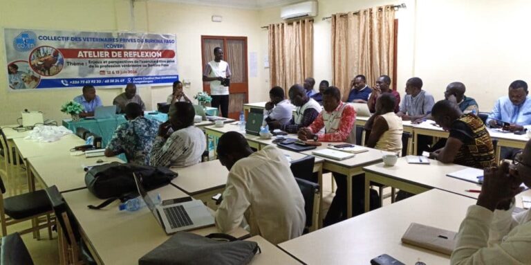 Burkina Faso : Les vétérinaires privés discutent des défis de leur profession actuelle