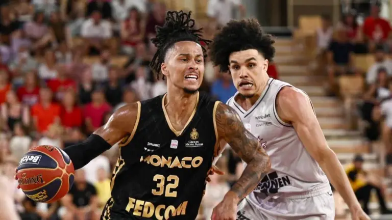 Monaco égalise avec Paris en finale du championnat de Betclic Élite.