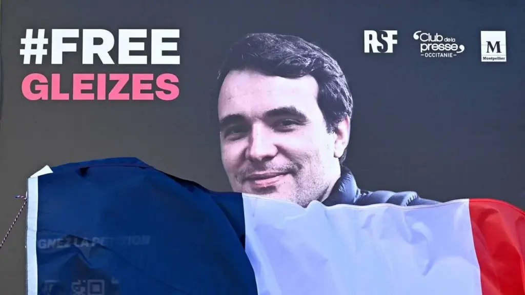 Christophe Gleizes, journaliste français en Algérie, est en bonne santé, selon Jean-Noël Barrot.