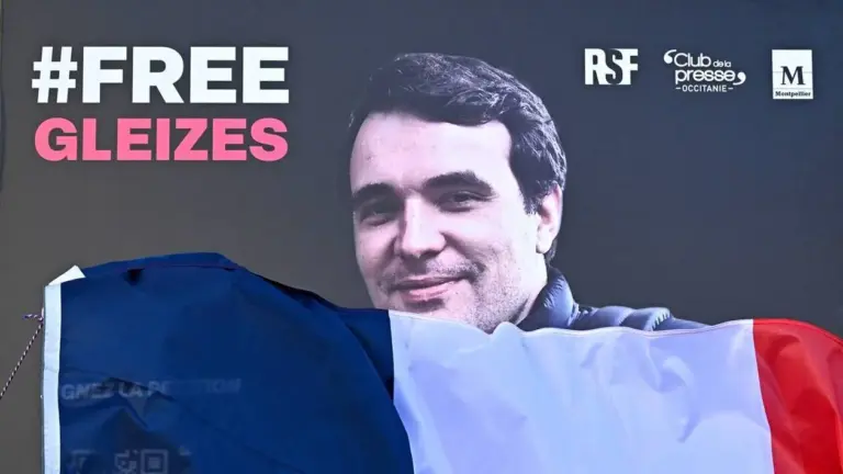 Christophe Gleizes, journaliste français en Algérie, est en bonne santé, selon Jean-Noël Barrot.