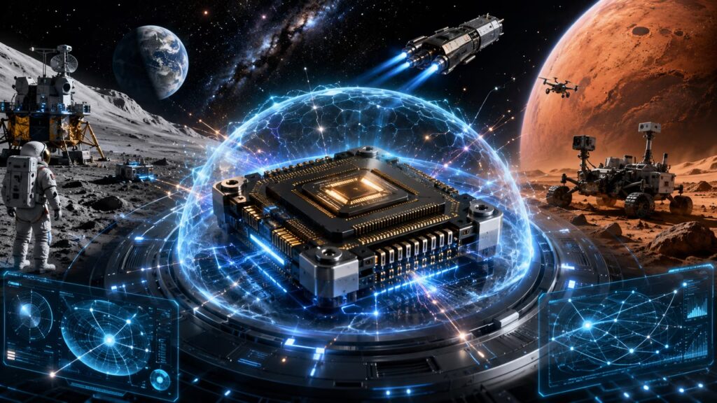 La NASA teste une puce 500 fois plus puissante pour l’exploration spatiale.