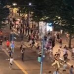 Débordements sur la Côte d’Azur après la victoire du PSG : jets de projectiles et dégradations.