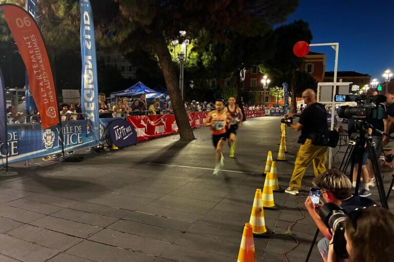 Lounes Ben Amara remporte le mile sur route au Meeting Nikaïa, échoue au record.