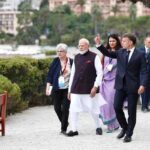 Macron et Modi discutent de nouveaux partenariats et investissements franco-indiens.