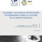 Colombie : enjeux sécuritaires clés derrière la victoire de la droite radicale