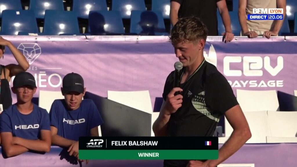 Open Sopra Steria : Daniel Elahi GALAN (COL) affronte Felix BALSHAW (FRA) en 2nde demie.
