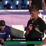 Open Sopra Steria : Daniel Elahi GALAN (COL) affronte Felix BALSHAW (FRA) en 2nde demie.