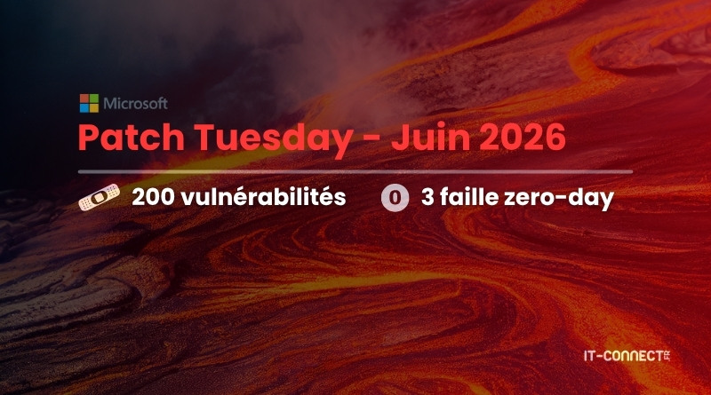 Patch Tuesday : 200 failles de sécurité corrigées, dont 3 zero-day identifiées.