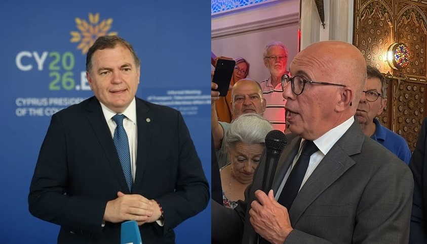 Éric Ciotti accuse Philippe Tabarot de menaces à son encontre.