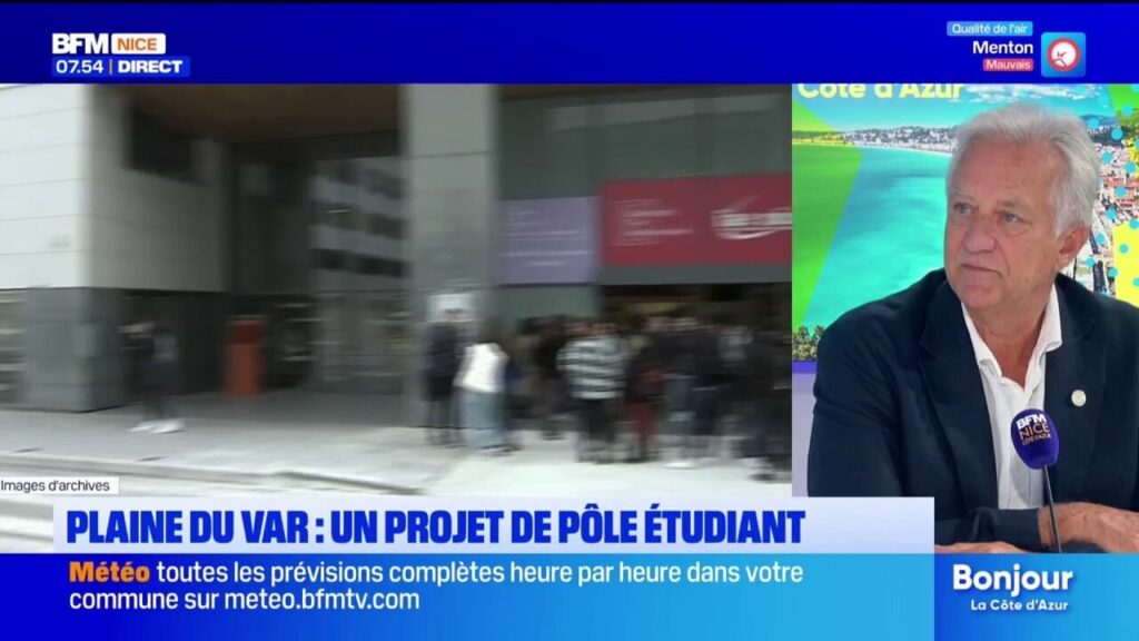 Plaine du Var : lancement d’un projet de pôle étudiant par la région Provence-Alpes-Côte d’Azur.