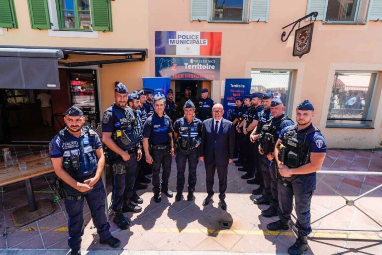 Rouverture d’un poste de police municipale au cours Saleya avec 14 agents dédiés.