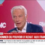 Réchauffement climatique : Patrick Martin (Medef) évoque pertes et créations d’emplois.