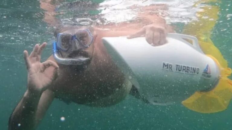 Mr Turbino : un aspirateur sous-marin pour éliminer déchets et microplastiques océaniques