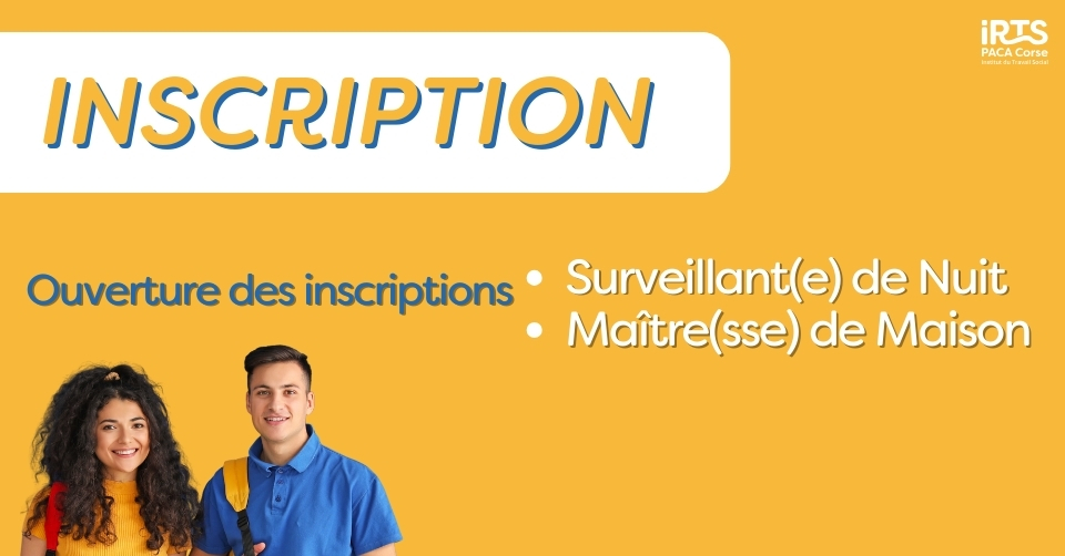 Inscriptions ouvertes pour Maître de Maison et Surveillant de Nuit à Marseille