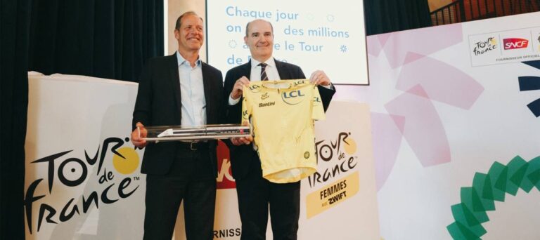 La SNCF devient partenaire du Tour de France pour le transport des spectateurs.