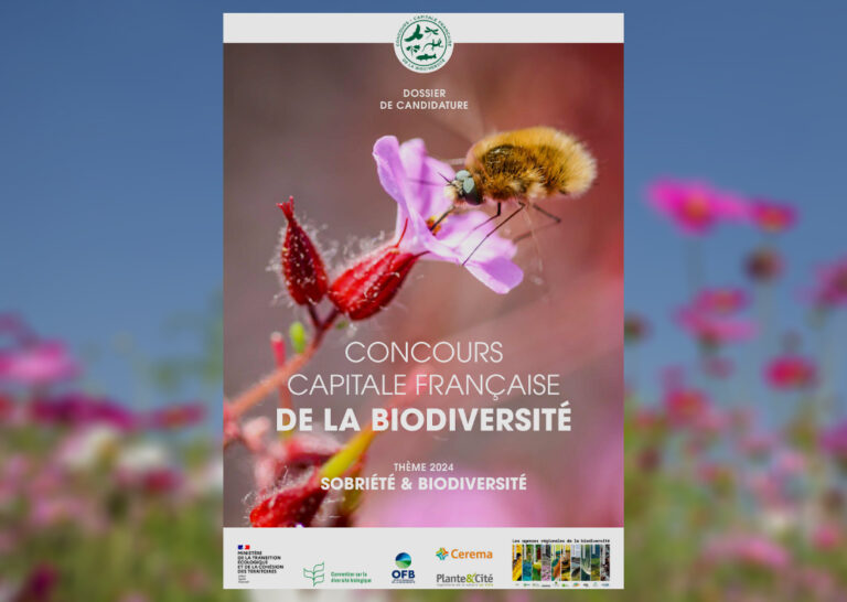 Concours « Capitale française de la Biodiversité » 2024 : candidatures ouvertes jusqu’au 8 mars.