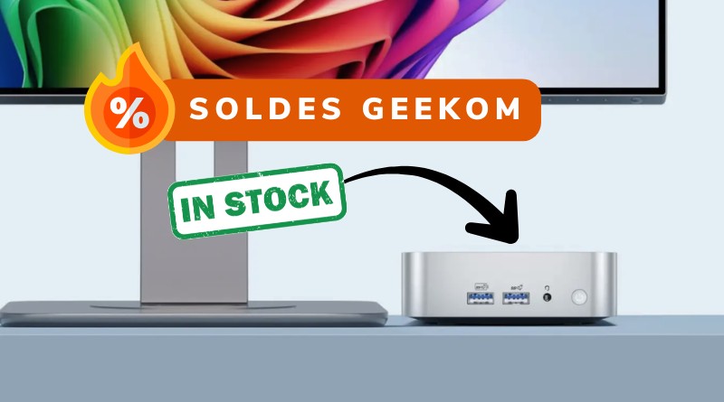 Les mini PC Geekom A6 et A7 MAX affichent des prix compétitifs sur le marché.