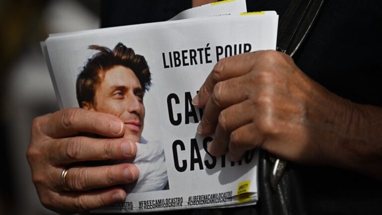 Manifestation à Toulouse pour la libération d’un Français détenu au Venezuela