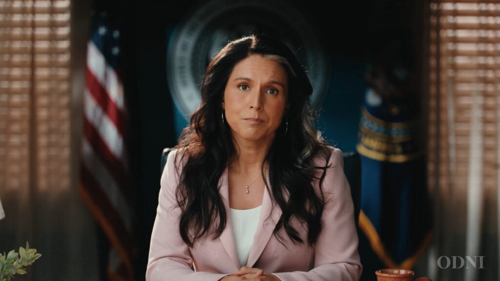 Tulsi Gabbard critique les politiques de sécurité nationale des États-Unis.