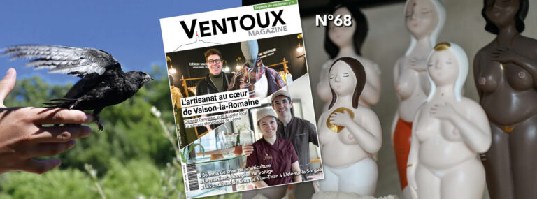 Parution du Ventoux Magazine printemps n°68, dédié aux enjeux locaux et à l’environnement.