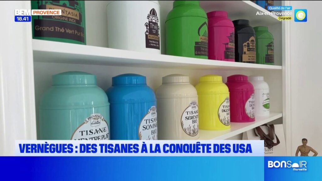 Vernègues : des tisanes françaises se développent sur le marché américain.