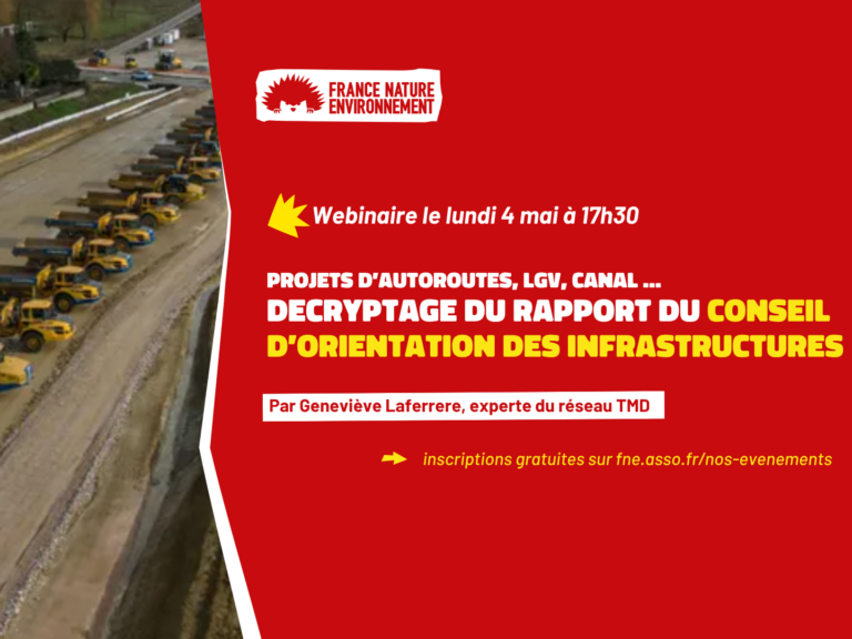 Webinaire sur le rapport du COI concernant les projets d’infrastructures de transports
