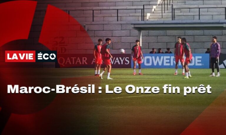 Derniers réglages de l’équipe nationale avant le match contre le Brésil.