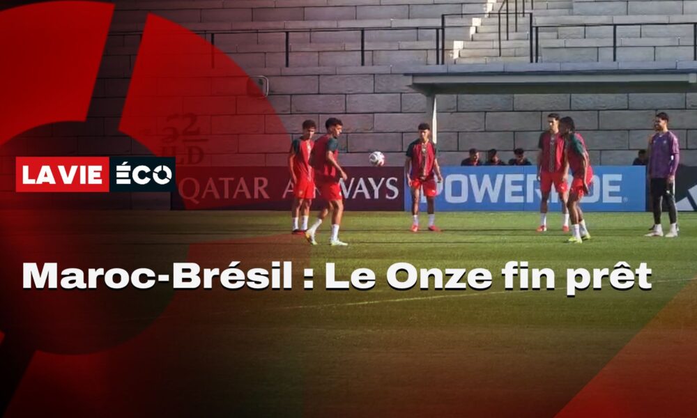 Derniers réglages de l’équipe nationale avant le match contre le Brésil.