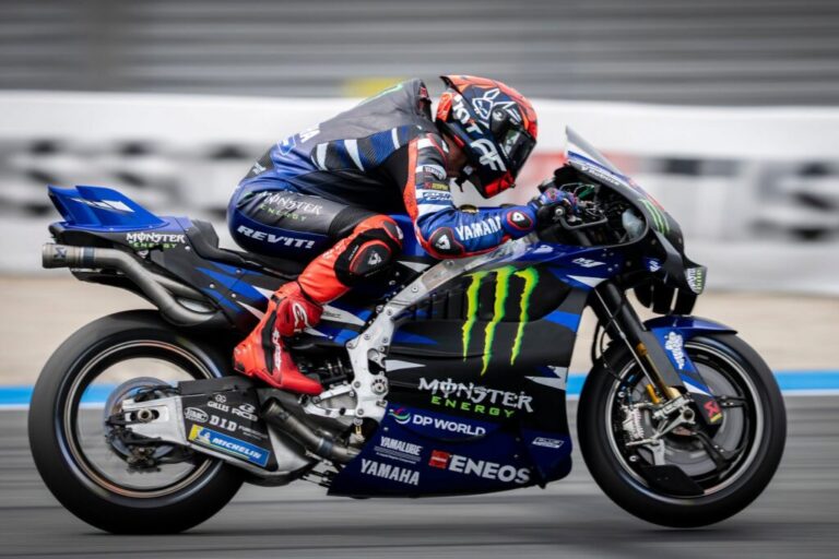 Fabio Quartararo retrouve le rythme lors du Grand Prix de MotoGP à Assen