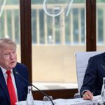 Emmanuel Macron présente un bilan des discussions du G7 et de Versailles sur la coopération internationale.