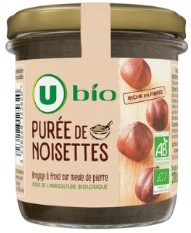 Rappel Consommateur – Détail Purée de noisettes U BIO 200g U BIO